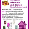 Personen erkennen und deuten Lenormand (Basis Selbstlernkurs)