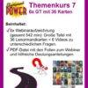 Lenormand Themen Kurs 7 - 6xWebinaraufzeichnung mit 36 Karten