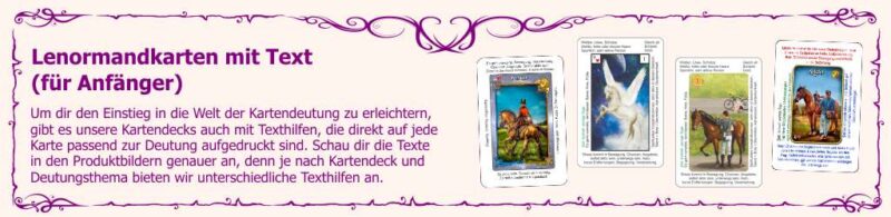 Lenormand mit Text