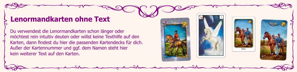 Lenormand ohne Text
