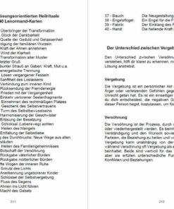 Lenormand Bildkarten Coaching für dich selbst und für die lösungsorientierte Beratung – Bild 10