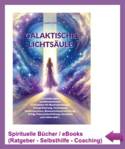 Galaktische Lichtsäule