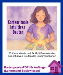 Kartenrituale und Mp3 Set intutives Deuten