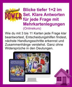Blicke tiefer 1u2 im Set - Lenormand Onlinekurs